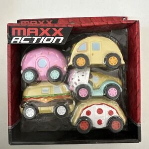 Maxx Action Food Truck Series 5 Piece Mini Vehicle Playset